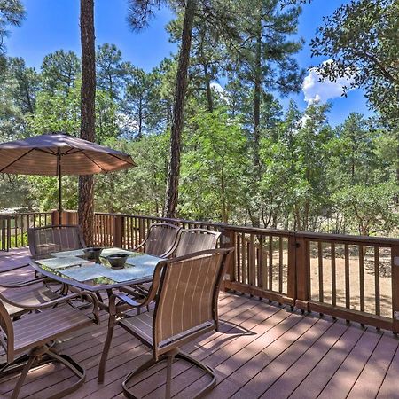 Rustic-Chic Prescott Cabin With Deck In Wooded Area! Esterno foto