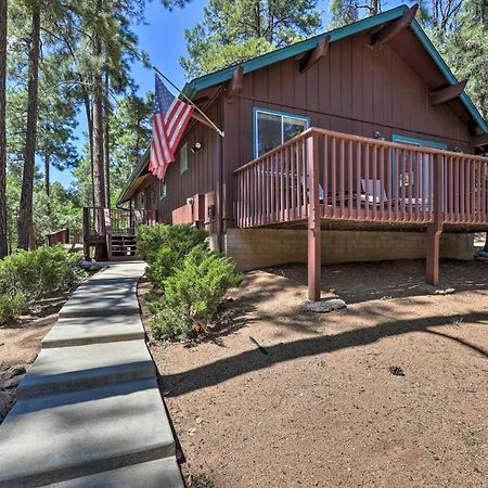 Rustic-Chic Prescott Cabin With Deck In Wooded Area! Esterno foto