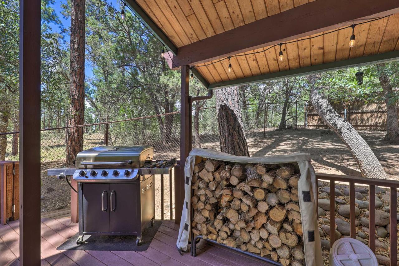 Rustic-Chic Prescott Cabin With Deck In Wooded Area! Esterno foto