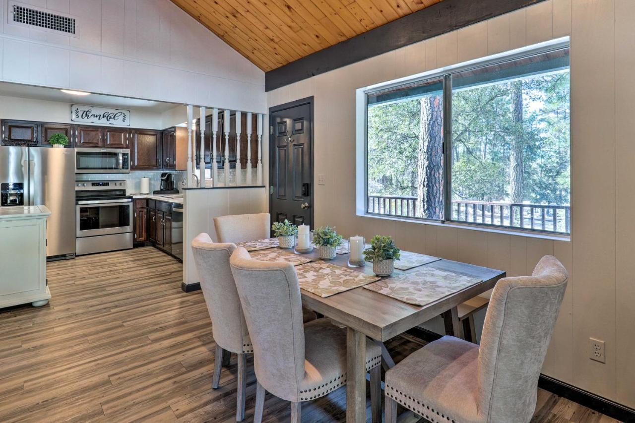 Rustic-Chic Prescott Cabin With Deck In Wooded Area! Esterno foto